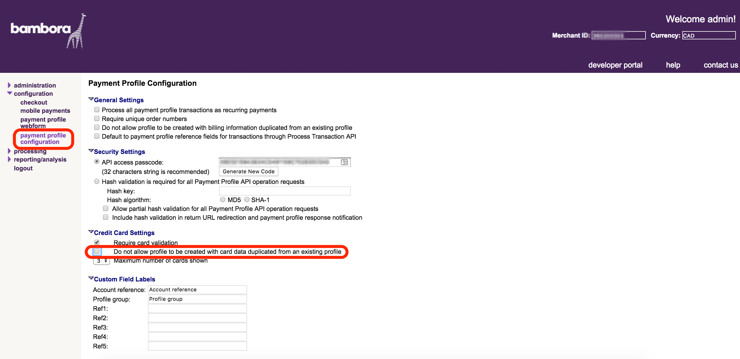Allowing Multiple Patients/Clients to Use the Same Credit Card with